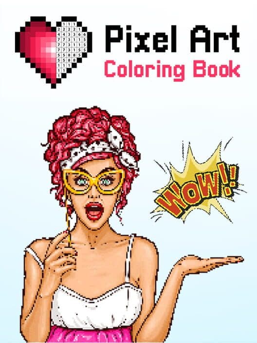 Обложка Pixel Art Coloring Book