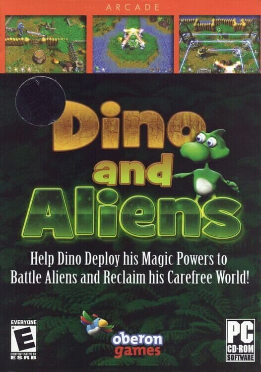 Обложка Dino and Aliens