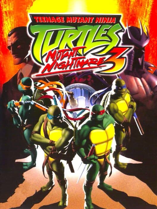 Обложка Teenage Mutant Ninja Turtles 3: Mutant Nightmare