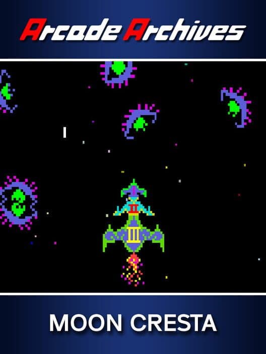 Обложка Arcade Archives: Moon Cresta