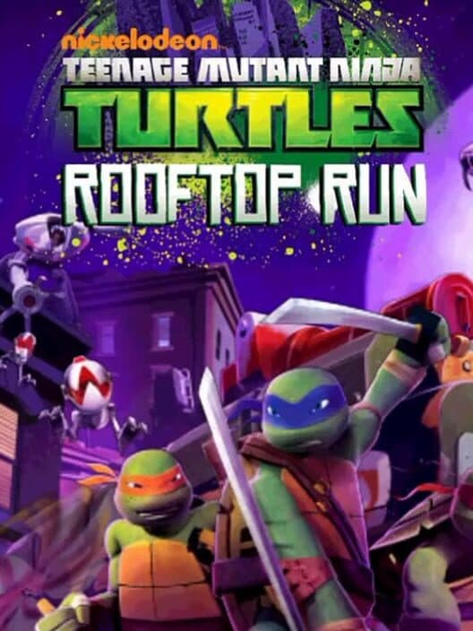 Обложка Teenage Mutant Ninja Turtles: Rooftop Run