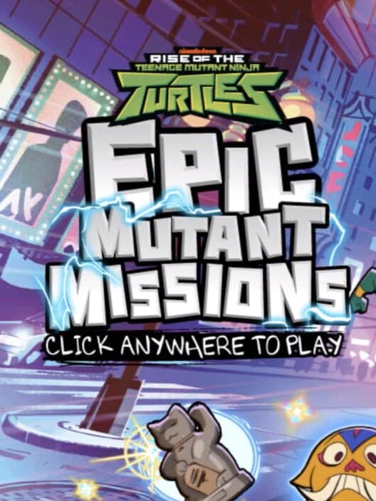 Обложка Rise of the Teenage Mutant Ninja Turtles: Epic Mutant Missions