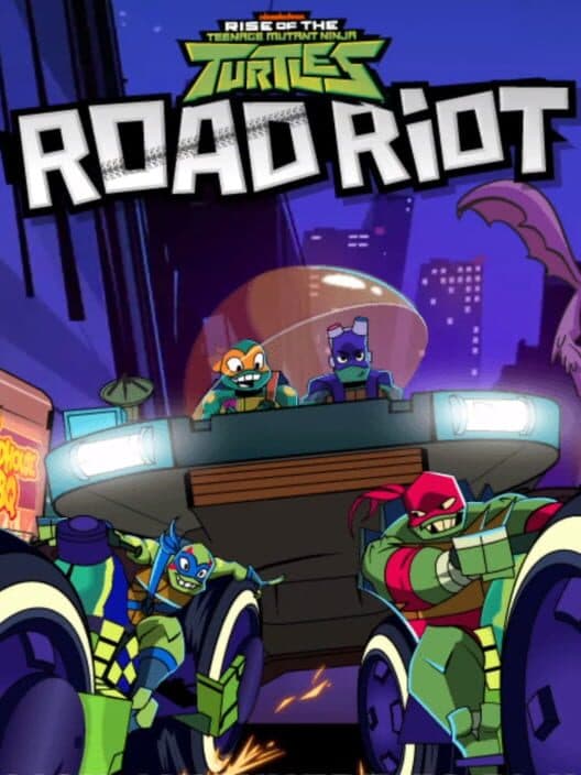 Обложка Rise of the Teenage Mutant Ninja Turtles: Road Riot