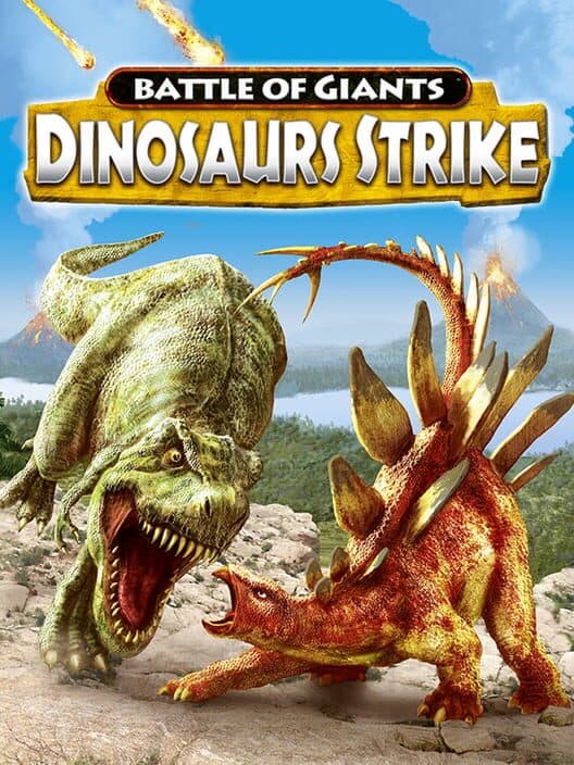 Обложка Battle of Giants: Dinosaurs Strike