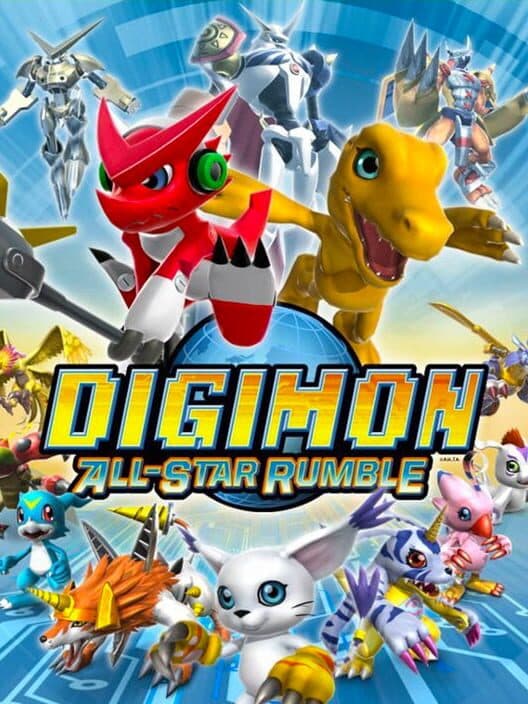 Обложка Digimon All-Star Rumble