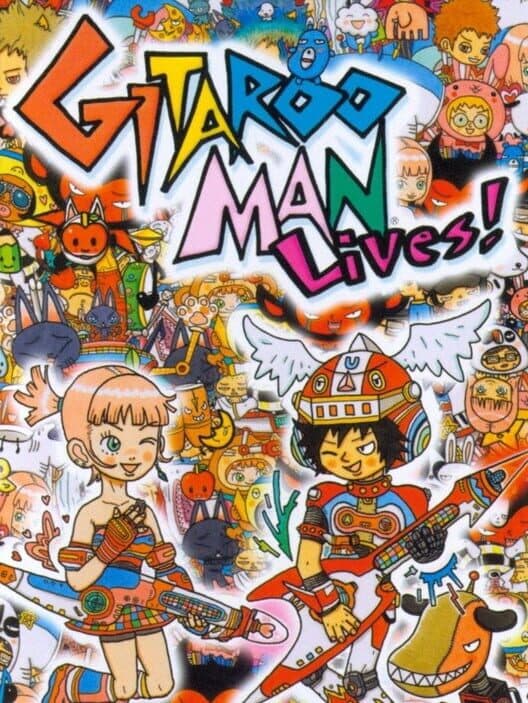 Обложка Gitaroo Man Lives!