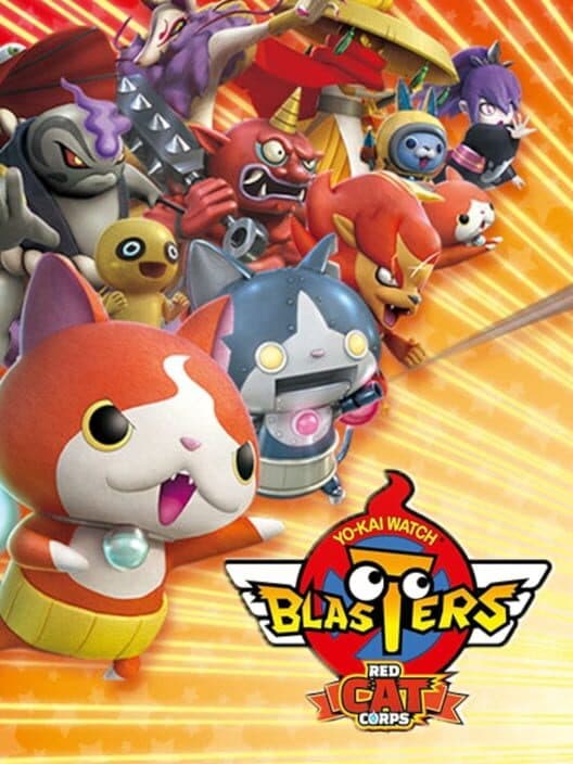 Обложка Yo-kai Watch Blasters: Red Cat Corps