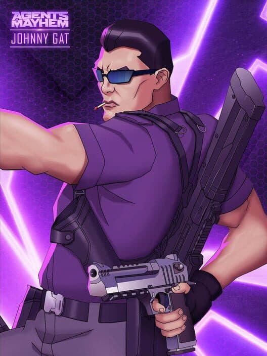 Обложка Agents of Mayhem: Johnny Gat