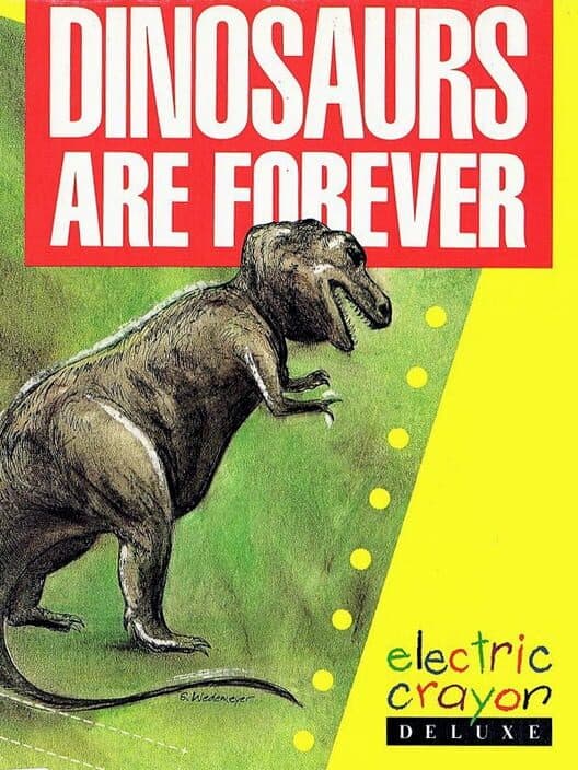 Обложка Electric Crayon Deluxe: Dinosaurs Are Forever