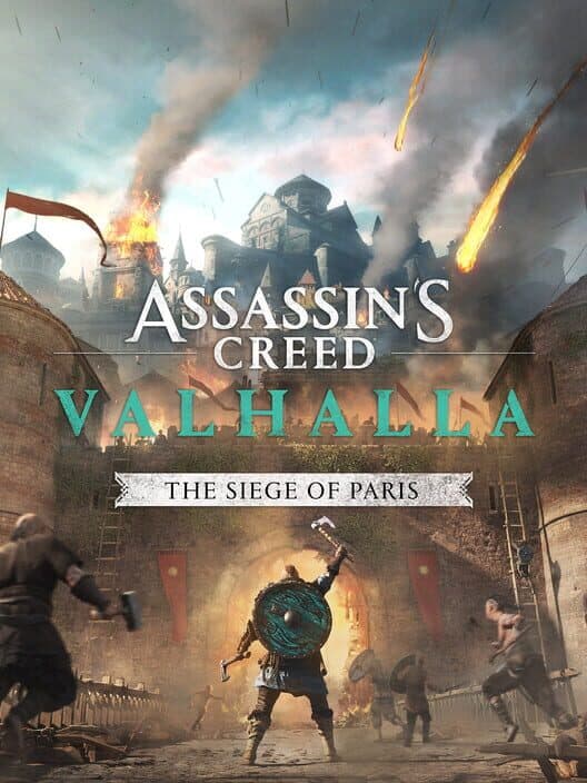 Обложка Assassin's Creed Valhalla: The Siege of Paris