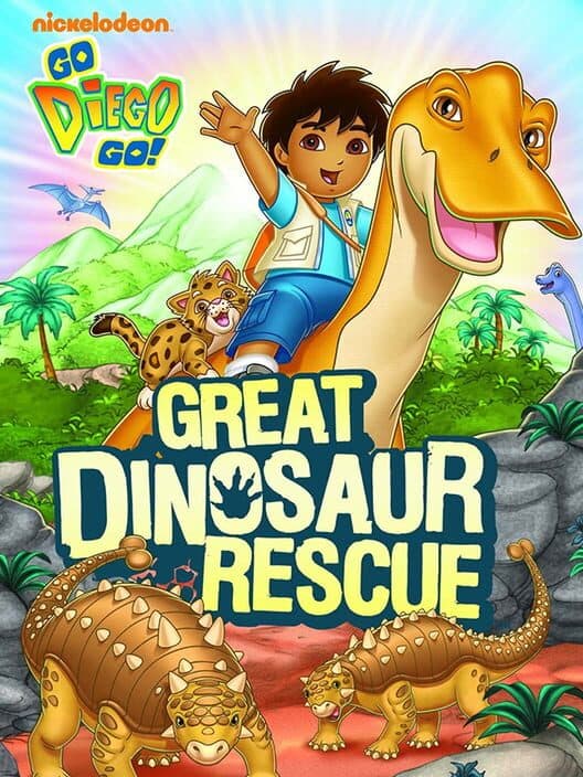 Обложка Go, Diego, Go! Great Dinosaur Rescue