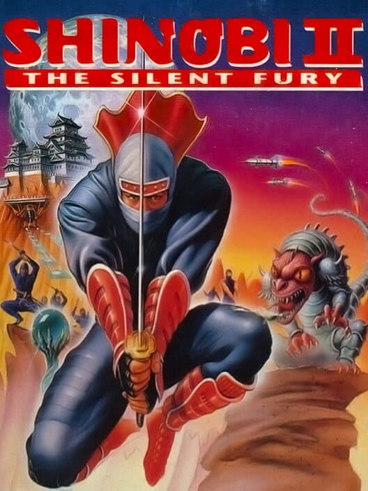 Обложка Shinobi II: The Silent Fury