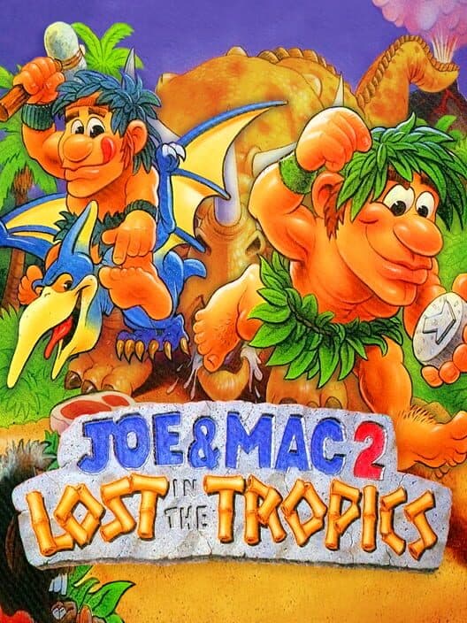 Обложка Joe & Mac 2: Lost in the Tropics