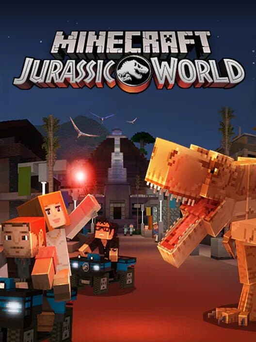 Обложка Minecraft: Jurassic World