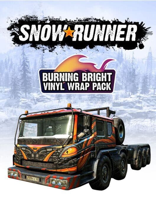 Обложка SnowRunner: Burning Bright Vinyl Wrap Pack