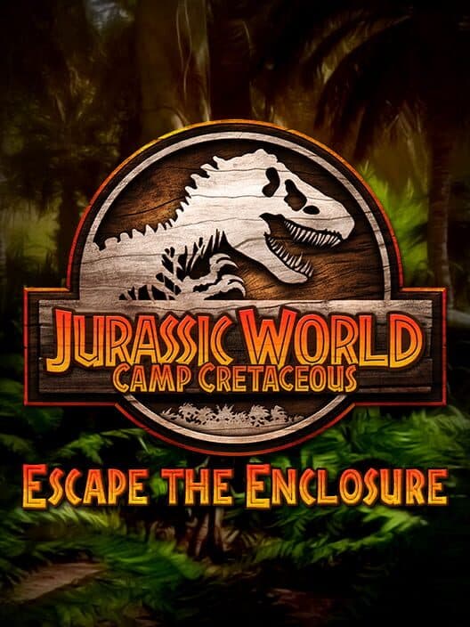 Обложка Jurassic World: Camp Cretaceous - Escape the Enclosure