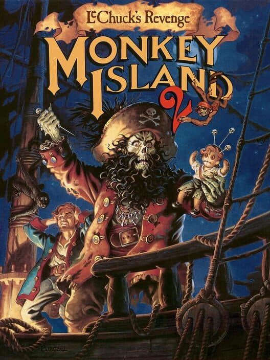 Обложка Monkey Island 2: LeChuck's Revenge