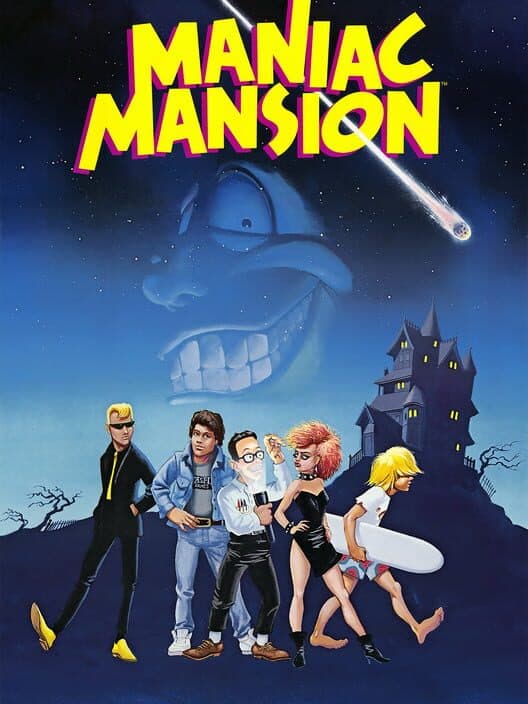 Обложка Maniac Mansion