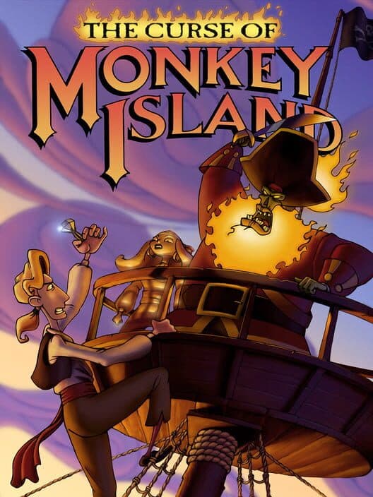 Обложка The Curse of Monkey Island
