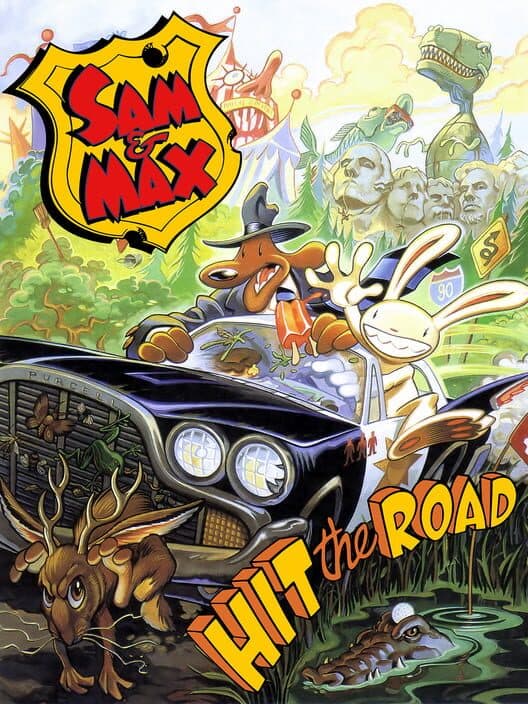 Обложка Sam & Max Hit the Road
