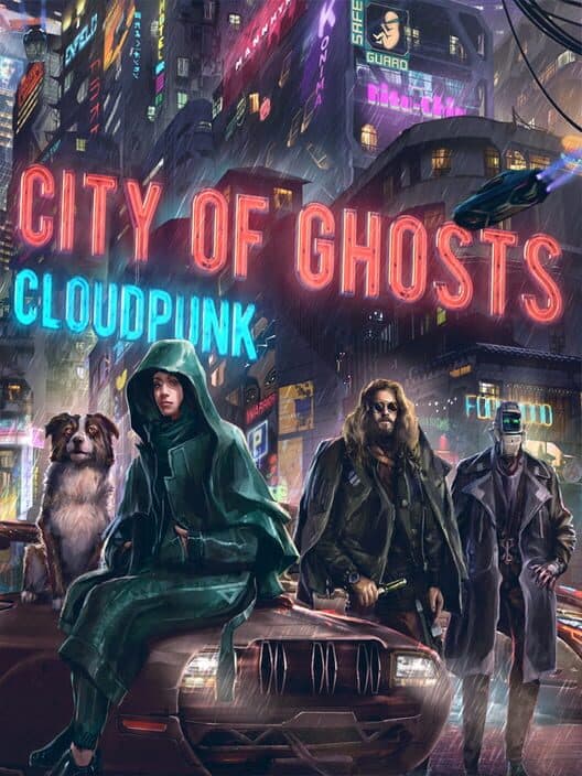 Обложка Cloudpunk: City of Ghosts