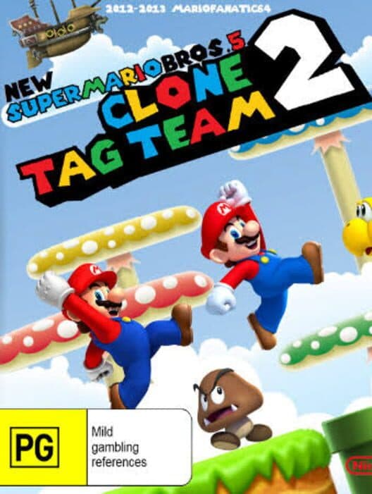 Обложка New Super Mario Bros. 5: Clone Tag Team 2