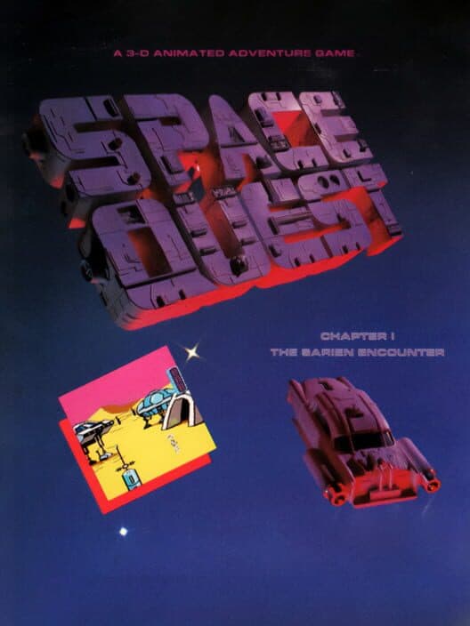 Обложка Space Quest: The Sarien Encounter