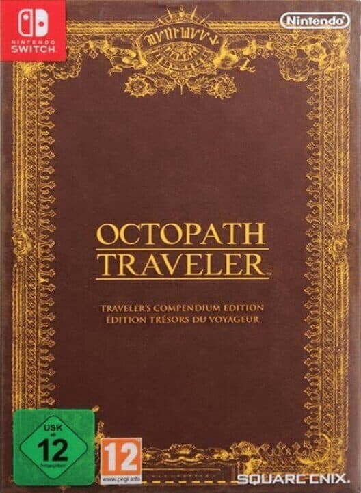 Обложка Octopath Traveler: Traveler's Compendium Edition