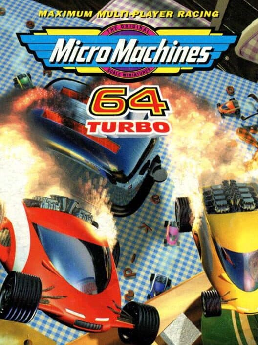 Обложка Micro Machines 64 Turbo