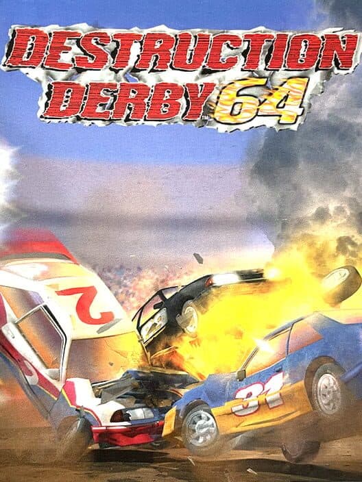 Обложка Destruction Derby 64