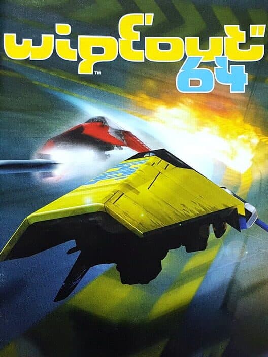 Обложка Wipeout 64