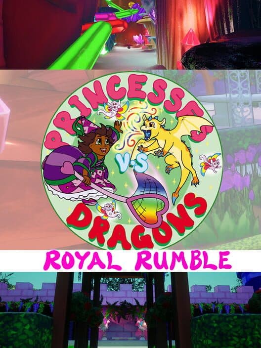 Обложка Princesses vs Dragons: Royal Rumble