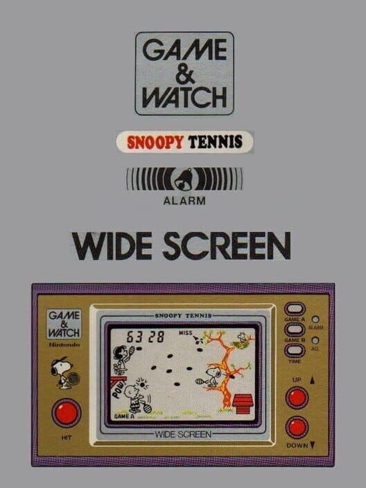 Обложка Snoopy Tennis