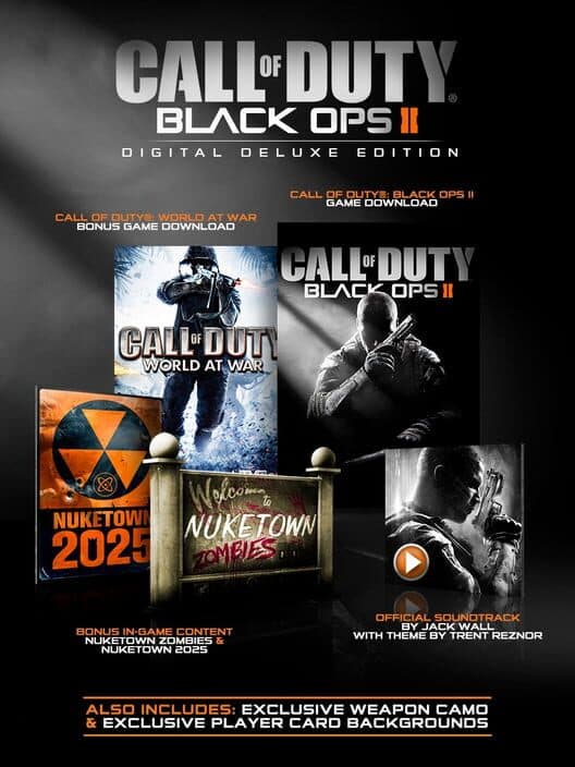 Обложка Call of Duty: Black Ops II - Digital Deluxe Edition