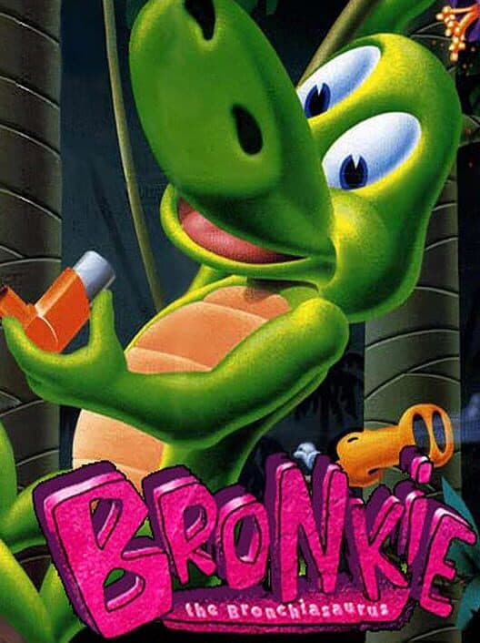 Обложка Bronkie the Bronchiasaurus