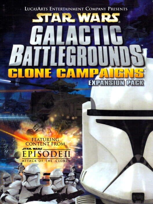 Обложка Star Wars: Galactic Battlegrounds - Clone Campaigns