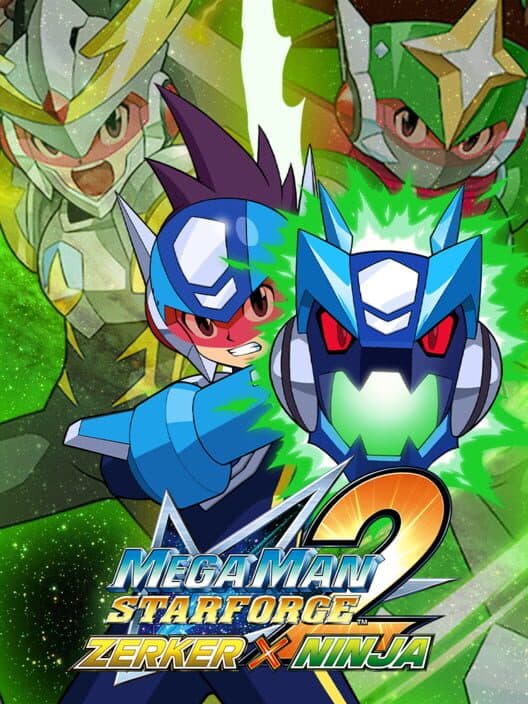 Обложка Mega Man Star Force 2: Zerker x Ninja