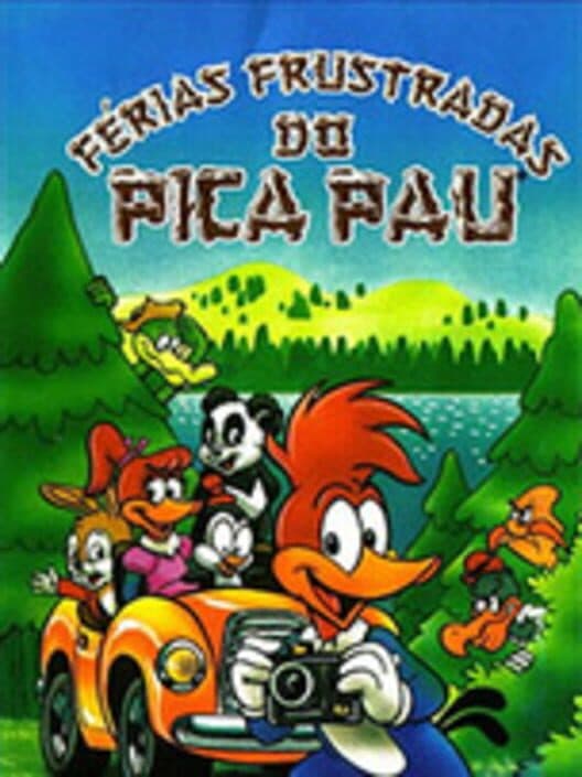 Обложка Férias frustradas do Pica-Pau