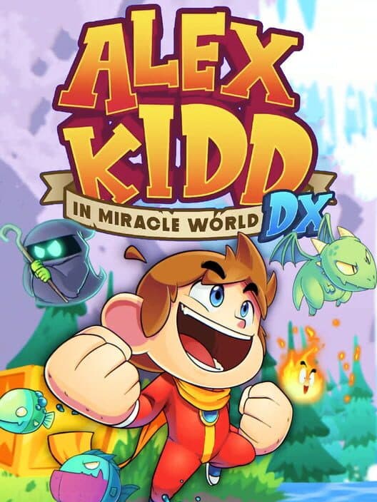 Обложка Alex Kidd in Miracle World DX