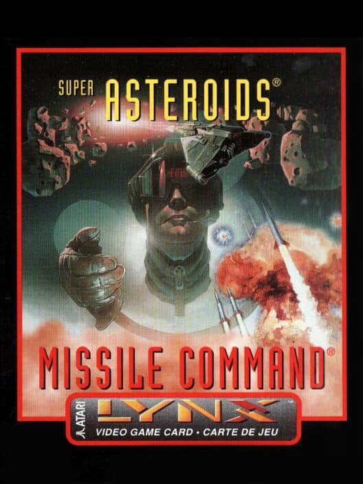Обложка Super Asteroids & Missile Command