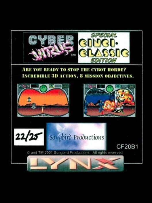 Обложка Cyber Virus: CinciClassic Edition