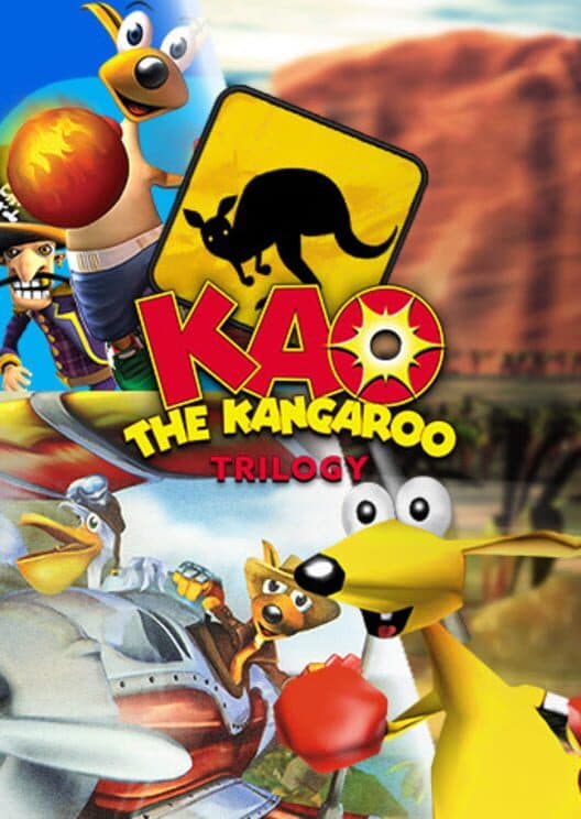 Обложка Kao the Kangaroo Trilogy
