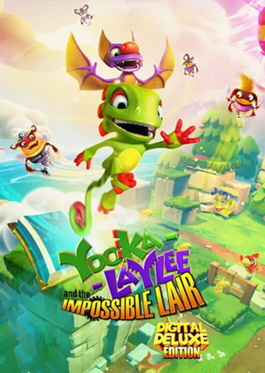 Обложка Yooka-Laylee and the Impossible Lair: Digital Deluxe Edition