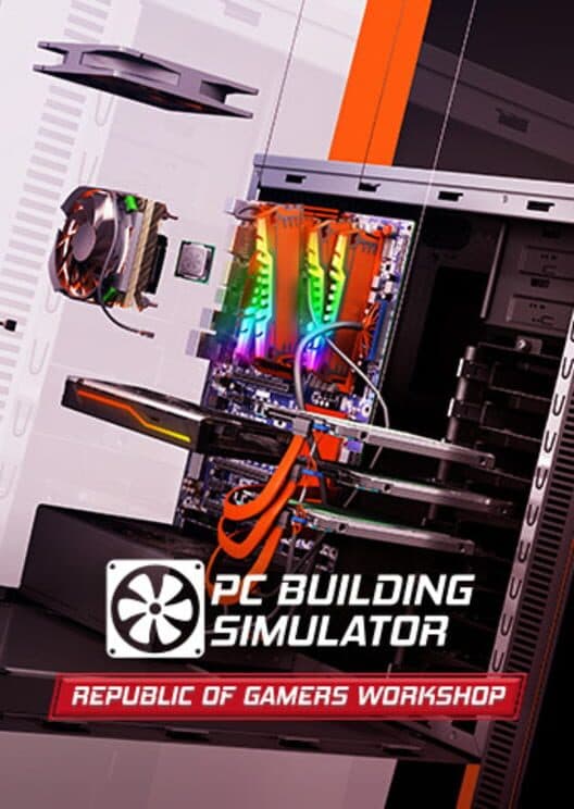 Обложка PC Building Simulator: Republic of Gamers Workshop