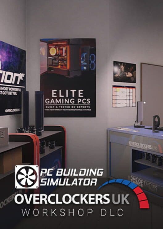 Обложка PC Building Simulator: Overclockers UK Workshop