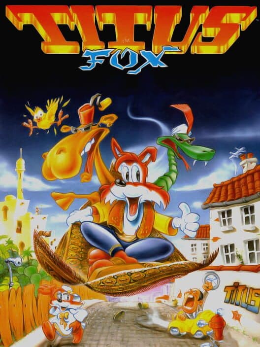Обложка Titus the Fox: To Marrakech and Back