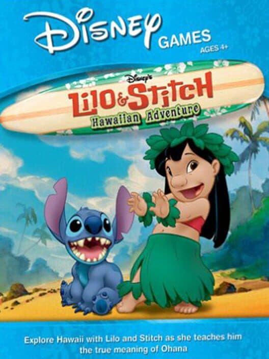 Обложка Disney's Lilo & Stitch: Hawaiian Adventure