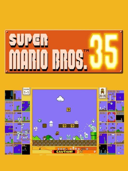 Обложка Super Mario Bros. 35