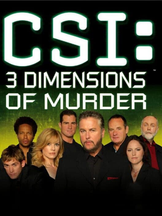 Обложка CSI: 3 Dimensions of Murder