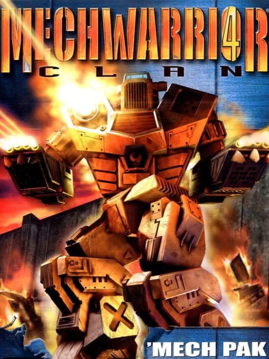 Обложка MechWarrior 4: Clan 'Mech Pak